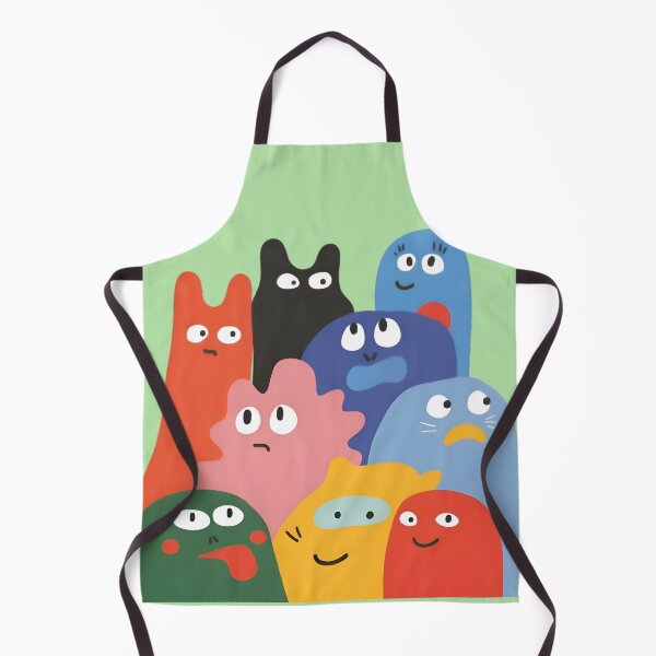 Item preview, Cute Colorful Blob Characters designed and sold by Rangmanch.
