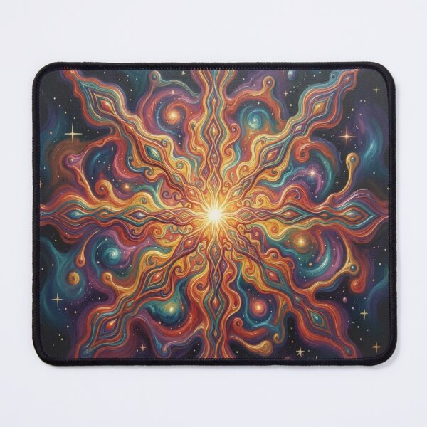 Item preview, Cosmic Starburst Energy – Vibrant Light, Color Fusion and Galactic Motion designed and sold by FotoworldEdel.