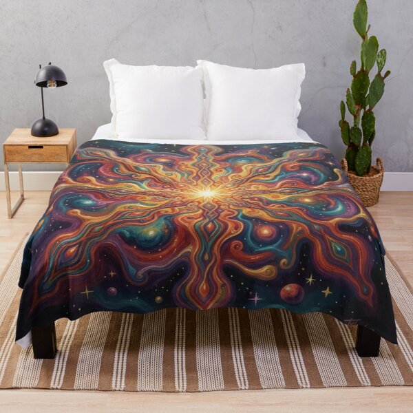 Item preview, Cosmic Starburst Energy – Vibrant Light, Color Fusion and Galactic Motion designed and sold by FotoworldEdel.