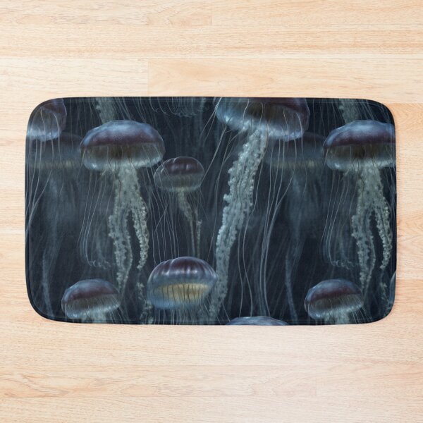 Item preview, Deep Sea Bioluminescent Jellyfish Ethereal Pattern designed and sold by pinkal.