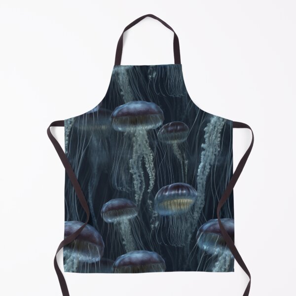 Item preview, Deep Sea Bioluminescent Jellyfish Ethereal Pattern designed and sold by pinkal.