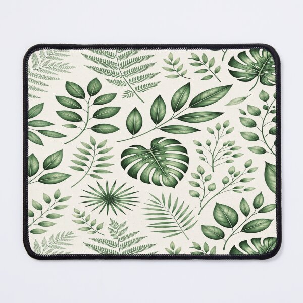 Item preview, Botanical Leaves Pattern – Beige Aesthetic Tropical Foliage Design designed and sold by TheSlowShore.