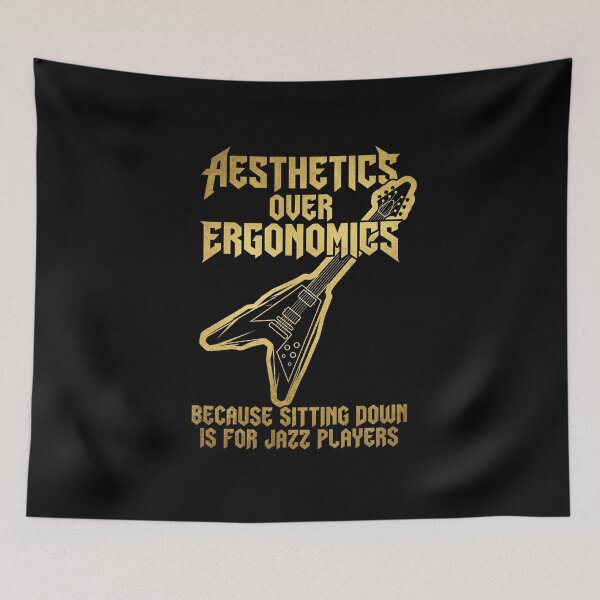 Item preview, Funny Flying V Heavy Metal Sitting Is For Jazz designed and sold by EKHOAISTORE.