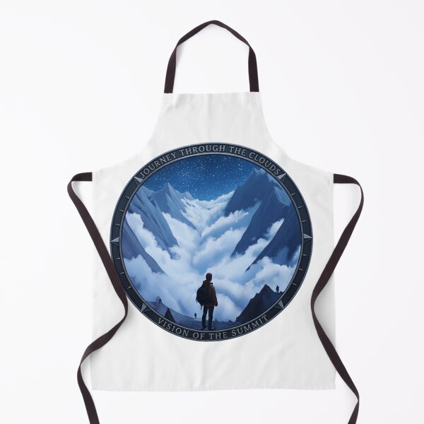 Item preview, Journey Through the Clouds and Vision of the Summit - Mountain Explorer T-Shirt designed and sold by MerchlyMike.