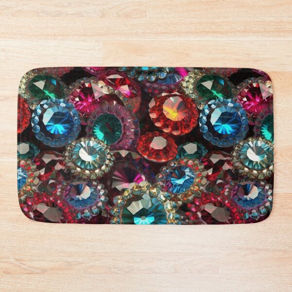 Item preview, Multicolor Sparkling Gemstone Crystal Cluster designed and sold by pinkal.