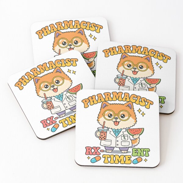 Item preview, Pomeranian Pharmacist RX Cute Nurse Funny Animals Pharmacy Tech Gift Healthcare Worker designed and sold by ClinicalHubs.