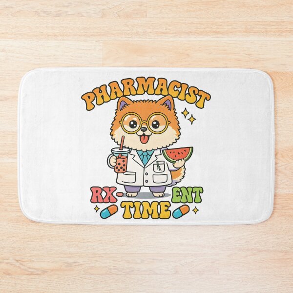 Item preview, Pomeranian Pharmacist RX Cute Nurse Funny Animals Pharmacy Tech Gift Healthcare Worker designed and sold by ClinicalHubs.