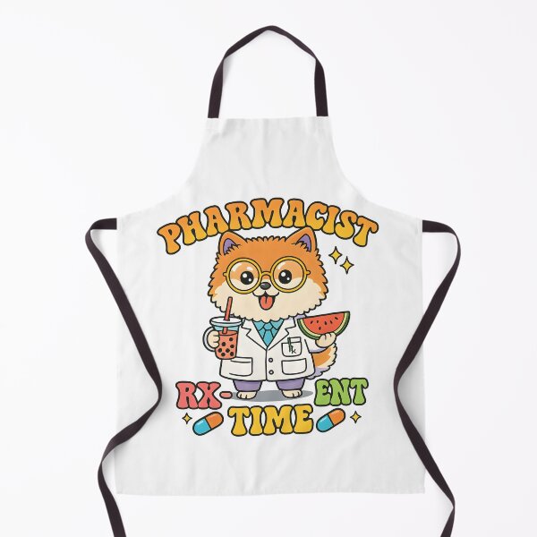 Item preview, Pomeranian Pharmacist RX Cute Nurse Funny Animals Pharmacy Tech Gift Healthcare Worker designed and sold by ClinicalHubs.