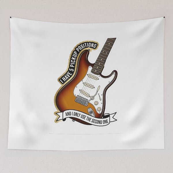 Item preview, Funny Stratocaster 5 Positions Use Second One designed and sold by EKHOAISTORE.