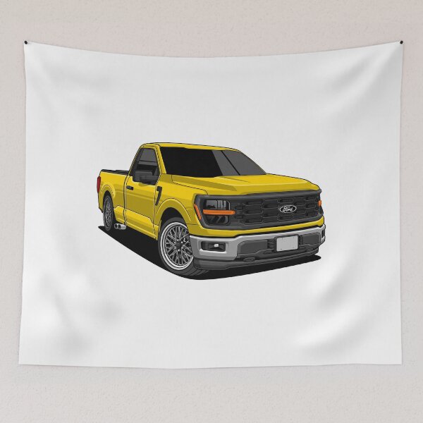 Item preview, F-150 Yellow V2 designed and sold by vektoranda.
