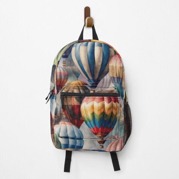 Item preview, Antique Sky Journey Hot Air Balloon Pattern designed and sold by pinkal.