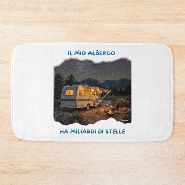 Item preview, My Hotel Has Billions of Stars - Vintage Camper designed and sold by AnamArtLab.