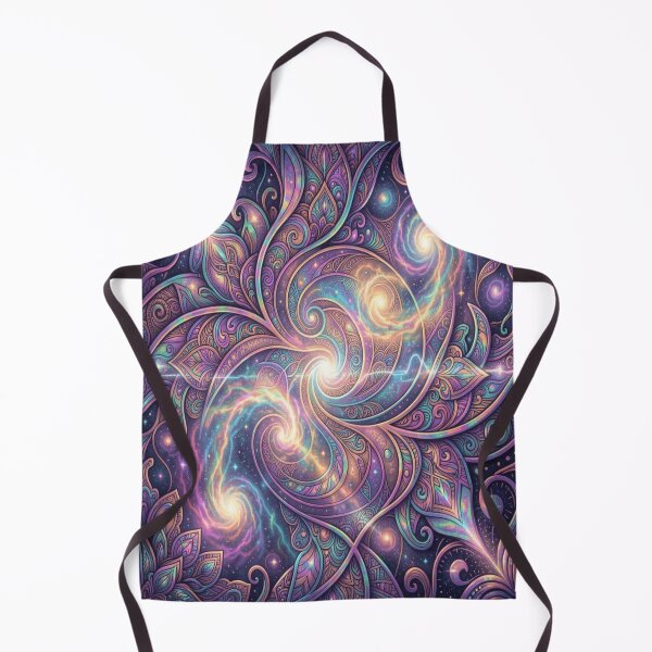 Item preview, Cosmic Floral Fusion – Galaxy Swirls, Mystic Patterns and Vibrant Energy designed and sold by FotoworldEdel.