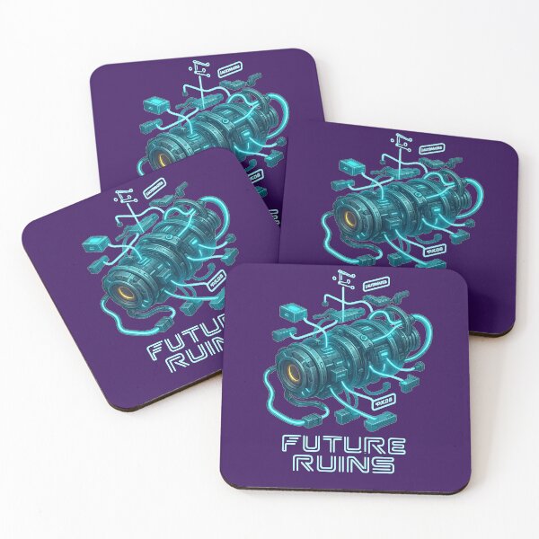 Item preview, FUTURE RUINS – Exploded Cyber Engine with Holographic Glow designed and sold by JonelCrafts.