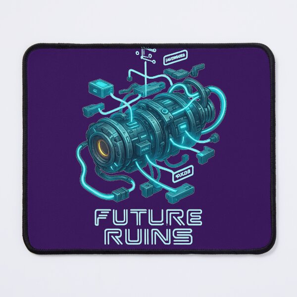 Item preview, FUTURE RUINS – Exploded Cyber Engine with Holographic Glow designed and sold by JonelCrafts.