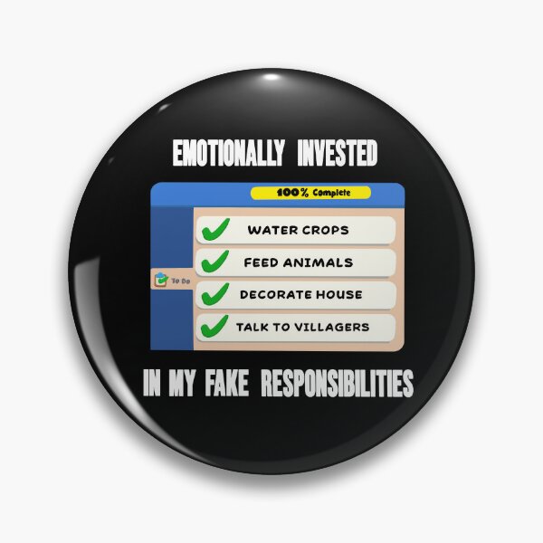 Item preview, Emotionally Invested Cozy Sim Life Game Design – Funny Gamer Meme, Relaxing Simulation Humor designed and sold by Bored Imagination .