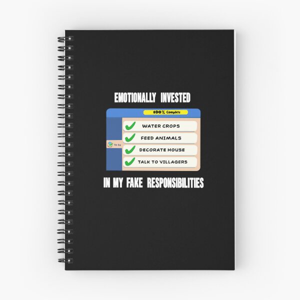 Item preview, Emotionally Invested Cozy Sim Life Game Design – Funny Gamer Meme, Relaxing Simulation Humor designed and sold by Bored Imagination .