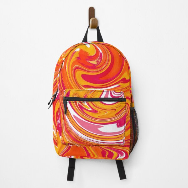 Item preview, Dynamic Orange Fluid Motion Pattern designed and sold by CharmingArt23.