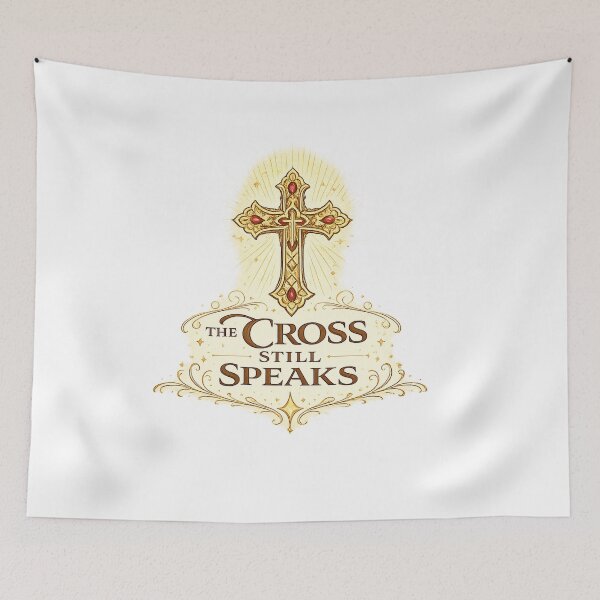 Item preview, The Cross Still Speaks Christian Easter Design designed and sold by StyleLap.