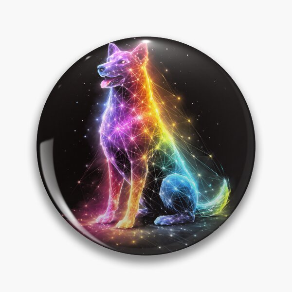 Item preview, The Dazzling Neon Dog designed and sold by TheArtist04.