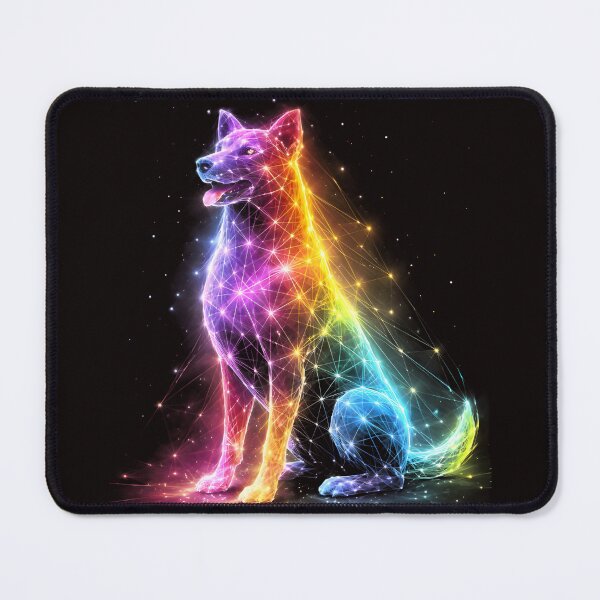 Item preview, The Dazzling Neon Dog designed and sold by TheArtist04.