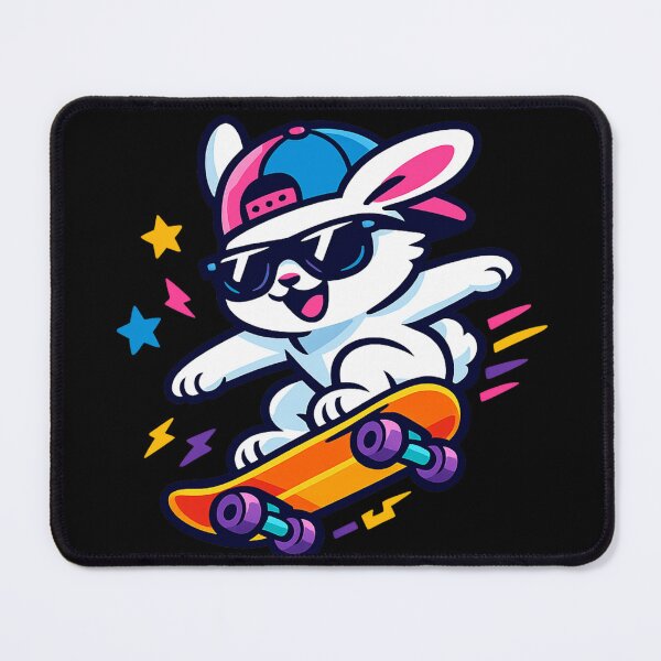 Item preview, Rabbit On A Skateboard designed and sold by McThingummy.