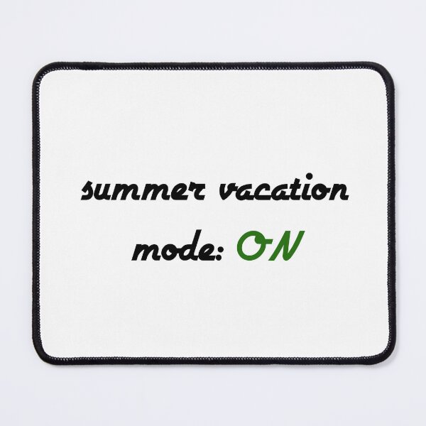 Item preview, Summer Vacation Mode On Minimal Aesthetic Typography designed and sold by PixelParinda.