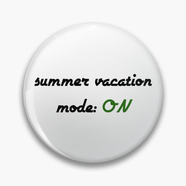 Item preview, Summer Vacation Mode On Minimal Aesthetic Typography designed and sold by PixelParinda.
