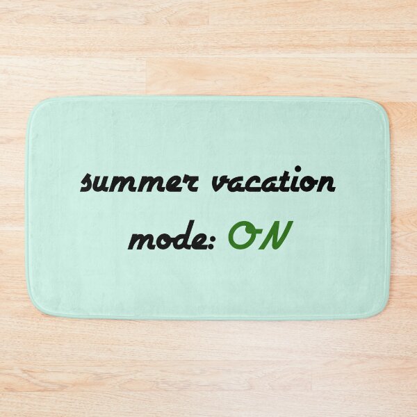 Item preview, Summer Vacation Mode On Minimal Aesthetic Typography designed and sold by PixelParinda.