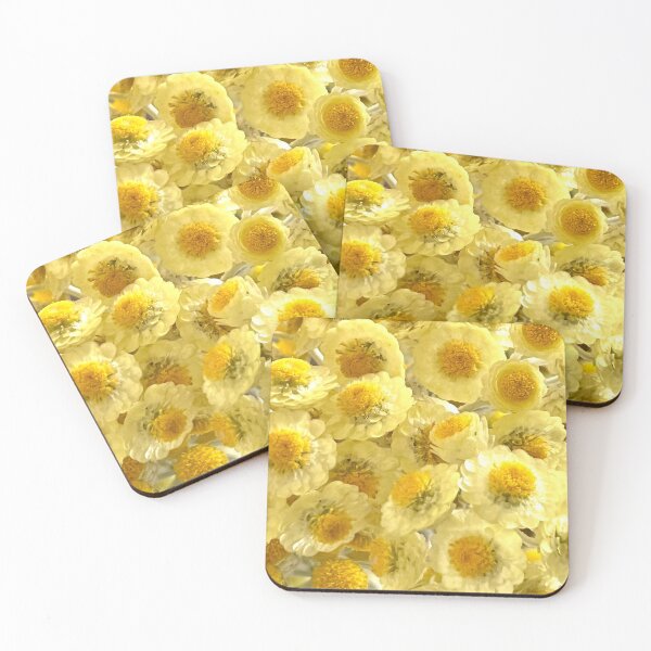 Item preview, Yellow & White Strawflower Photography – Bright Botanical Floral Art designed and sold by PeridotGypsy.