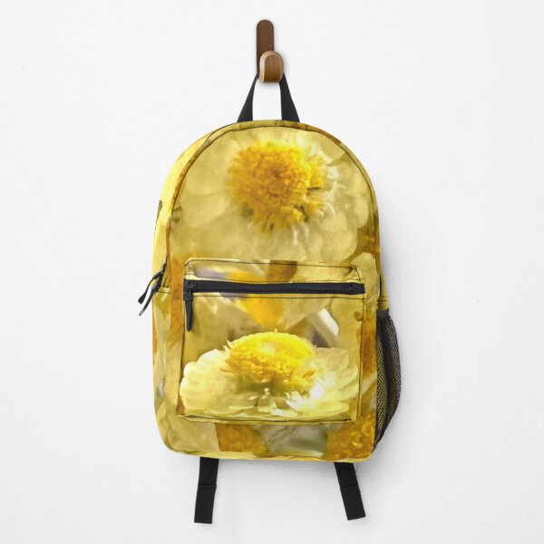Item preview, Yellow & White Strawflower Photography – Bright Botanical Floral Art designed and sold by PeridotGypsy.