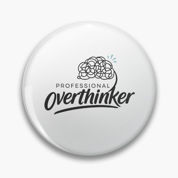 Item preview, Funny Overthinking Shirt – Professional Overthinker Quote T-Shirt, Anxiety Humor Graphic Tee, Introvert Mind Humor Gift designed and sold by lamiarte.