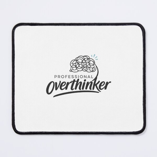 Item preview, Funny Overthinking Shirt – Professional Overthinker Quote T-Shirt, Anxiety Humor Graphic Tee, Introvert Mind Humor Gift designed and sold by lamiarte.