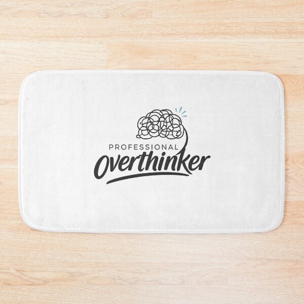 Item preview, Funny Overthinking Shirt – Professional Overthinker Quote T-Shirt, Anxiety Humor Graphic Tee, Introvert Mind Humor Gift designed and sold by lamiarte.