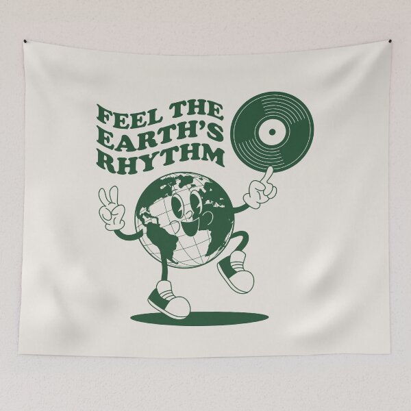 Item preview, Feel the Earth’s Rhythm designed and sold by cafelab.