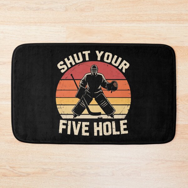 Item preview, Funny Hockey Goalie Five Hole Joke designed and sold by flagylART.