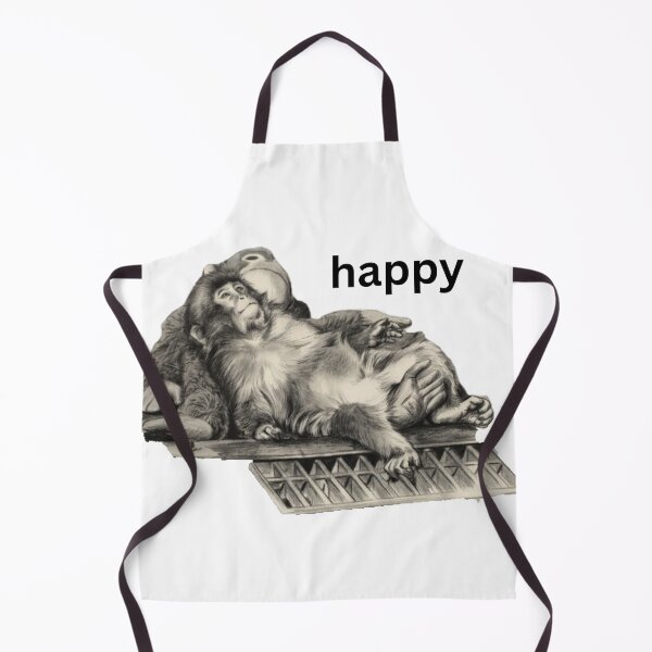 Item preview, Punch Relaxing Japanese Macaque Sketch - Chilling Snow Monkey and Mom designed and sold by aycemandesigns.
