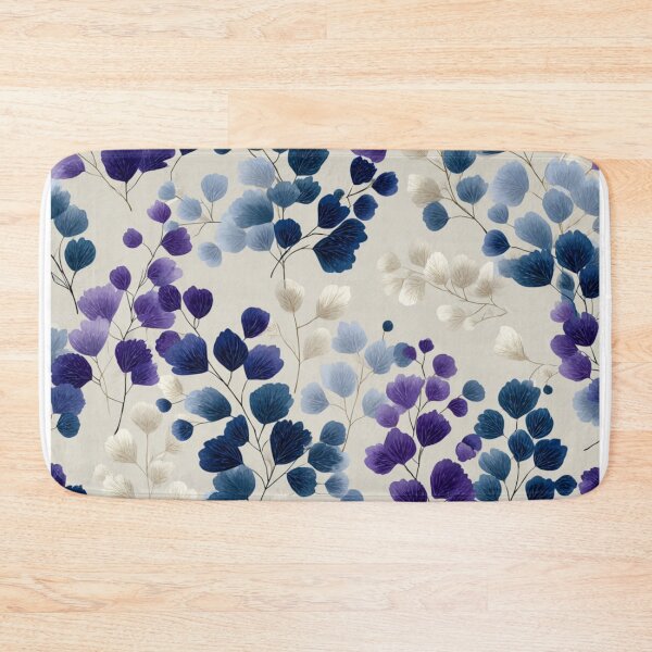 Item preview, Indigo Ginkgo Flow  designed and sold by AquamaraArt.