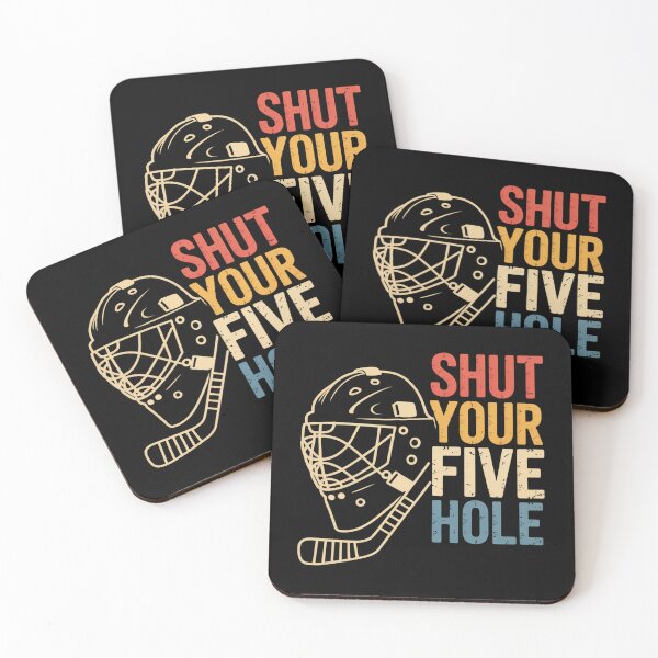 Item preview, Shut Your Five Hole Hockey Joke designed and sold by flagylART.
