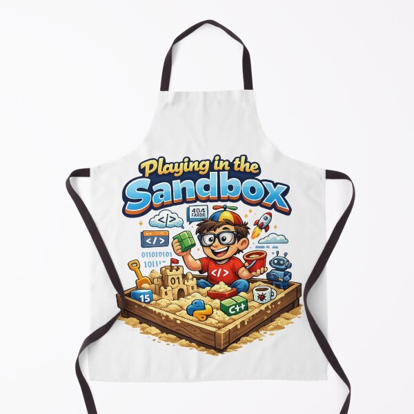 Item preview, Playing in the Sandbox Unisex Graphic Tee - Fun Coding Design, Soft & Trendy T-Shirt designed and sold by MoolokaiApperal.