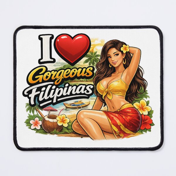 Item preview, I ❤️ Gorgeous Filipinas Graphic Tee – Premium Unisex T-Shirt designed and sold by MoolokaiApperal.