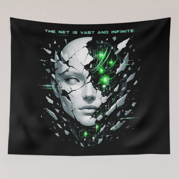 Item preview, Cybernetic Network Surreal Art designed and sold by agearb.