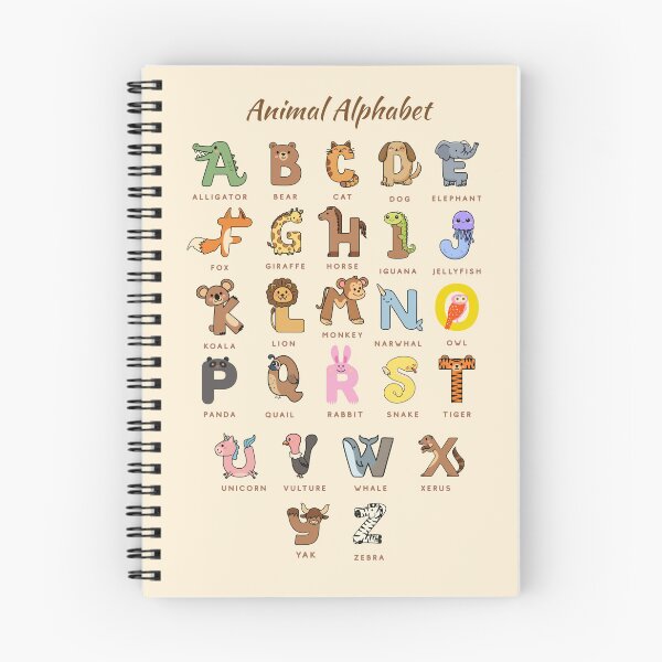 Item preview, Animal Alphabet - Educational & Minimalist Nursery Wall Art designed and sold by Ofizkids.