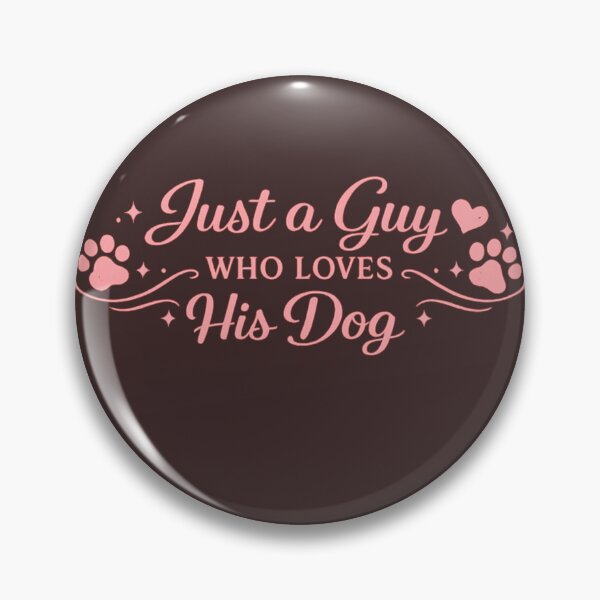 Item preview, JUST A GUY WHO LOVES HIS DOG designed and sold by Shirleygalaxy.