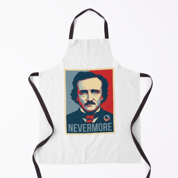 Item preview, Edgar Allan Poe Nevermore Retro Campaign Poster Shirt designed and sold by Fenay Designs.