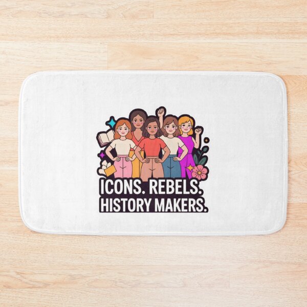 Item preview, Icons Rebels History Makers Women Empowerment T-Shirt – Feminist Illustration Design for Strong Women, Activists & Gift Buyers designed and sold by GemBob Creations.