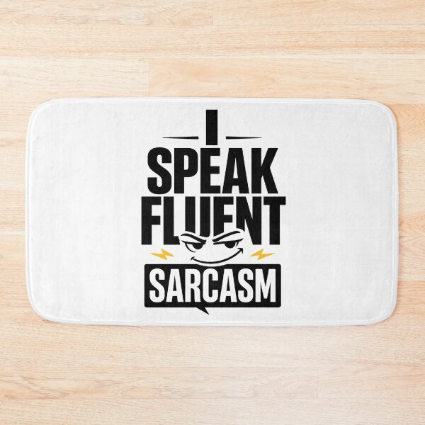 Item preview, Sarcasm Shirt – I Speak Fluent Sarcasm Funny Quote Tee, Witty Humor Graphic Shirt, Funny Attitude T-Shirt designed and sold by lamiarte.