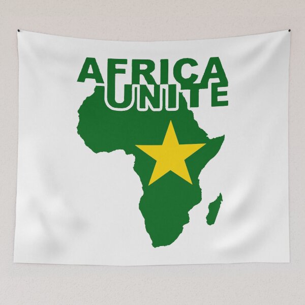 Item preview, Africa Unite; United States of Africa; designed and sold by StickerApe.