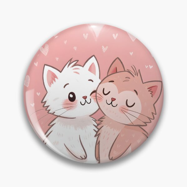 Item preview, Cute Cat Couple Love designed and sold by Angellacelin.