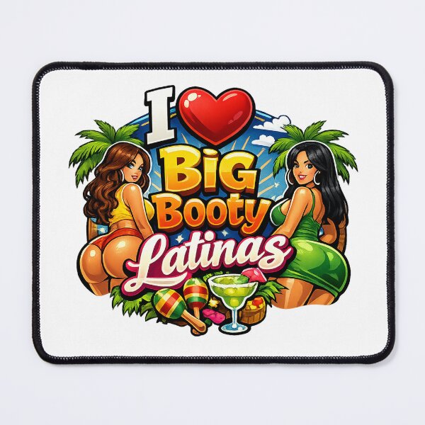 Item preview, I Love Big Booty Latinas Graphic Tee – Unisex Premium Shirt designed and sold by MoolokaiApperal.